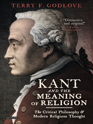 cover image of Kant and the Meaning of Religion